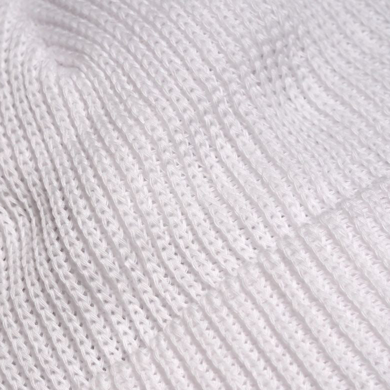 Shaker Knit Beanie - White