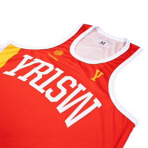 Elite Competition Boxing Tank - Varsity Red